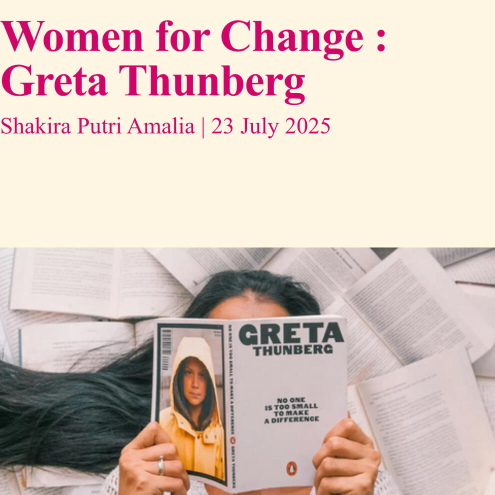 Woman for Change : Greta Thunberg